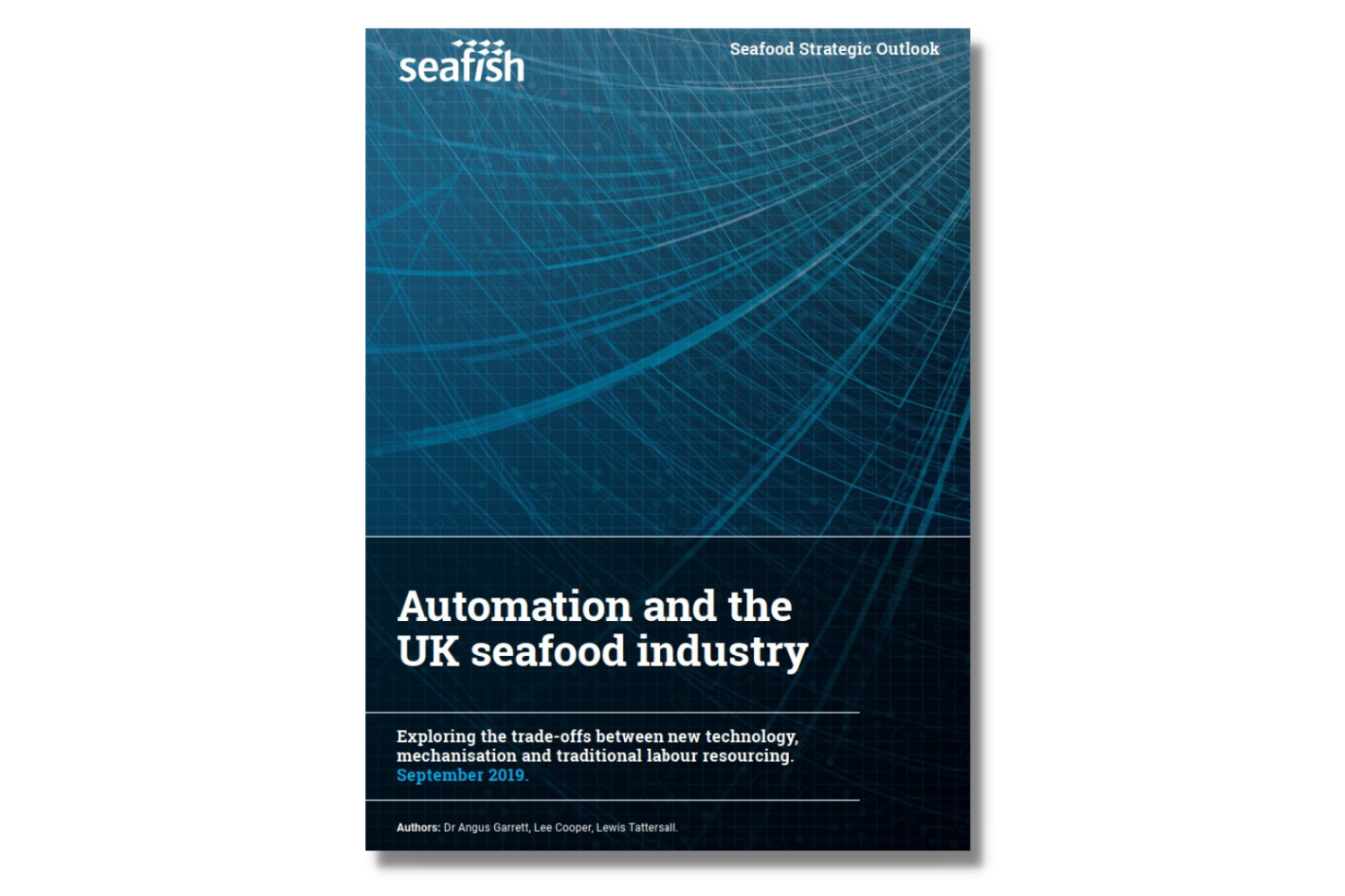 Automation and the UK seafood industry report cover page